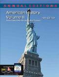 Book Annual Editions: American History, Volume 2, 16/e free