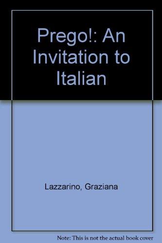 Book Laboratory Manual (Part B) to accompany Prego! An Invitation to Italian free