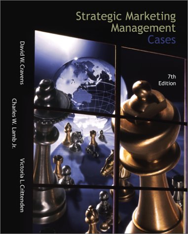 Book Strategic Marketing Management Cases (The Irwin/Mcgraw-Hill Series in Marketing) free