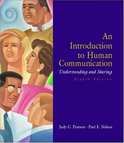 Book An Introduction to Human Communication: Understanding and Sharing free