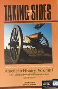 Book Taking Sides: Clashing Views on Controversial Issues in American History, Vol. I free