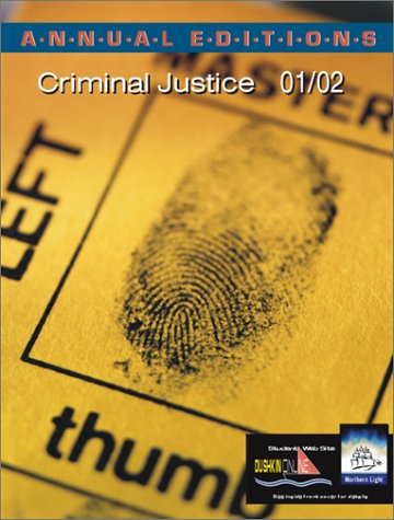 Book Annual Editions: Criminal Justice 01/02 free
