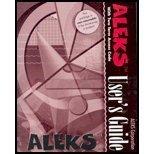 Book Aleks Users Guide-Two Term free