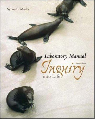 Book Laboratory Manual to accompany Inquiry Into Life free