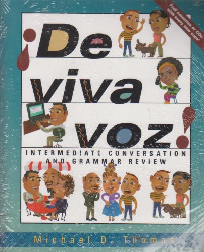 Book ¡De viva voz!: An Intermediate Conversation and Grammar Review Course (Student Edition + Listening Comprehension Audio CD) free