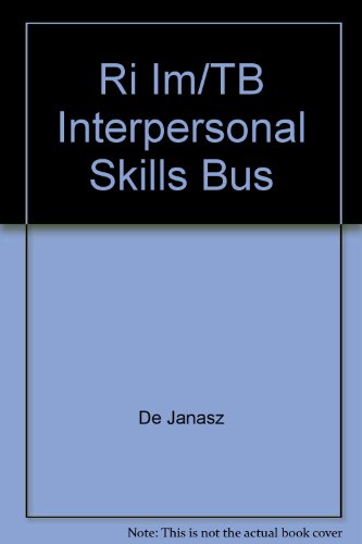 Book Im/tb Interpersonal Skills Bus free