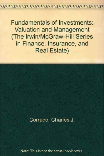 Book Fundamentals of Investments: Valuation and Management free