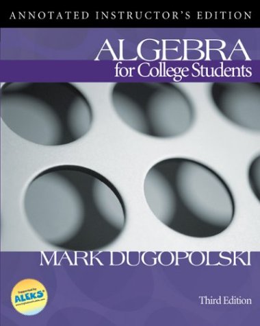 Book MP: Algebra for College Students w/ OLC Bind-In Card free