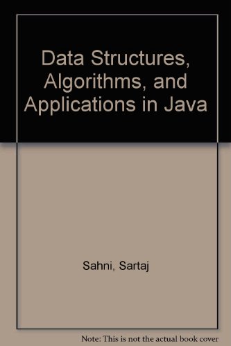 Book Data Structures, Algorithms and Applications in Java free