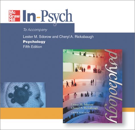 Book In-psych Cd-rom For Use With  Psychology free