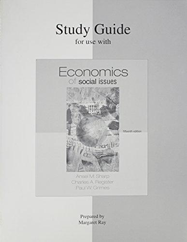 Book Study Guide for use Economics of Social Issue free