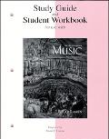 Book Student Study Guide for use with Music free