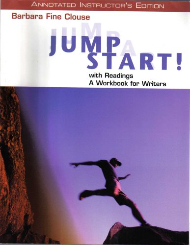 Book Jump Start! A Workbook for Writers: Annotated Instructor's Edition free
