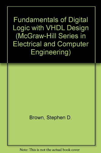 Book Fundamentals of Digital Logic with VHDL Design free