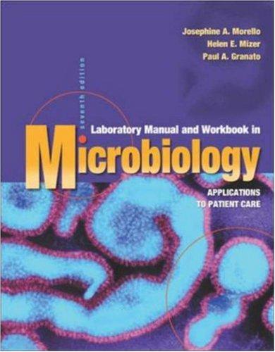 Book Laboratory Manual and Workbook in Microbiology: Applications to Patient Care free