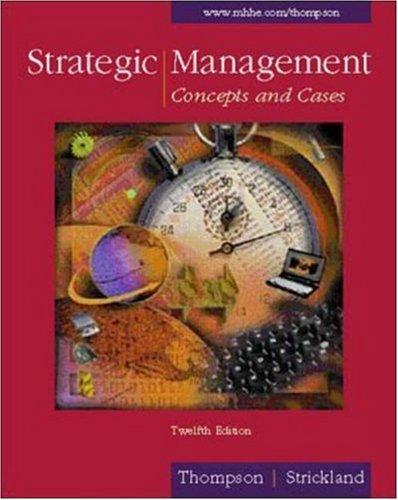Book Strategic Management : Concepts And Cases free