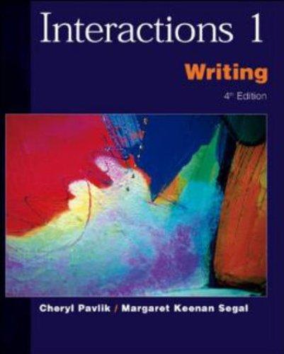 Book Interactions 1 Writing SB (Interactions I) (Bk. 1) free