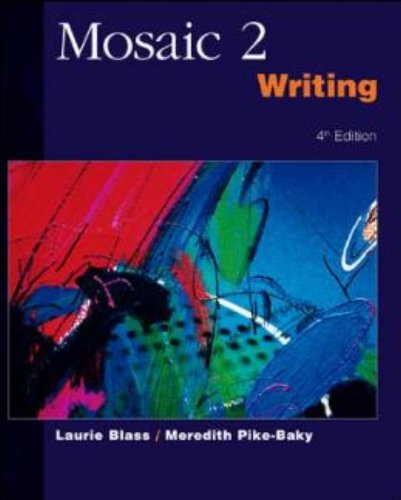 Book Mosaic Two Writing (Bk. 2) free