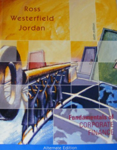 Book Fundamentals of Corporate Finance: Alternate Edition (Mcgraw-Hill/Irwin Series in Finance, Insurance, and Real Estate) free