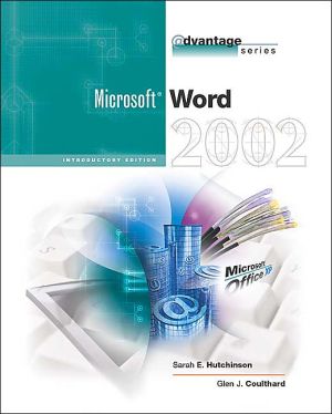 Book The Advantage Series: Word 2002 Introductory free