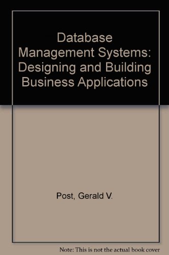 Book Database Management Systems: Designing and Building Business Applications free