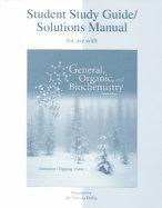 Book Student Study Guide/Solutions Manual to Accompany General, Organic and BioChemistry free