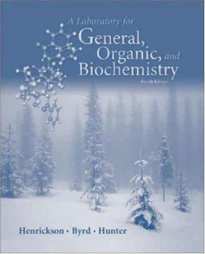 Book Laboratory Manual for General, Organic, and Biochemistry to accompany Denniston's General, Organic and Biochemistry free