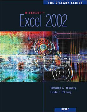 Book The O'Leary Series: Excel 2002- Brief free