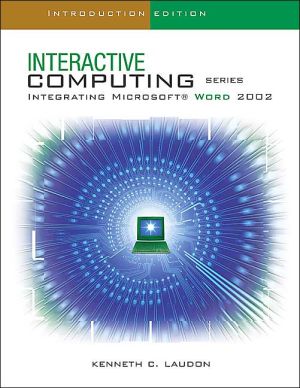 Book The Interactive Computing Series: Word 2002- Introductory free