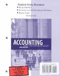 Book Student Study Resource: Study Outlines, Solutions to Odd-Numbered Problems, Ready Notes for use with Accounting: What the Numbers Mean free