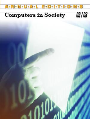 Book Annual Editions: Computers In Society free