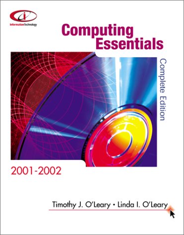 Book Computing Essentials 2001 2002 free