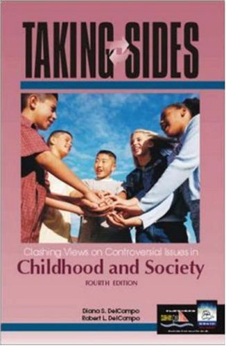 Book Taking Sides: Clashing Views on Controversial Issues in Childhood and Society (Taking Sides : Clashing Views on Controversial Issues in Childhood and Society, 4th ed) free