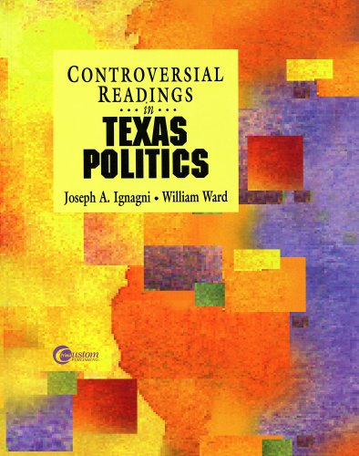 Book Controversial Readings In Texas Politics free