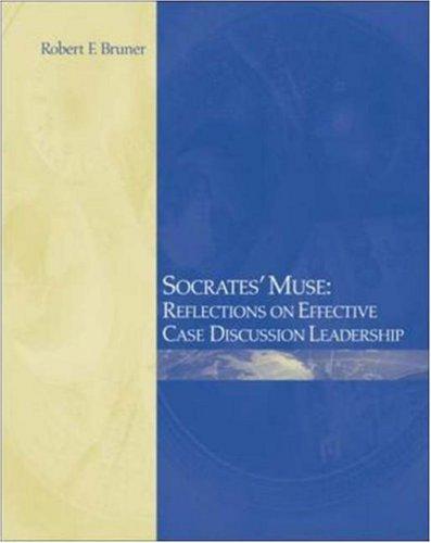 Book Socrates' Muse: Reflections On Effective Case Discussion Leadership free