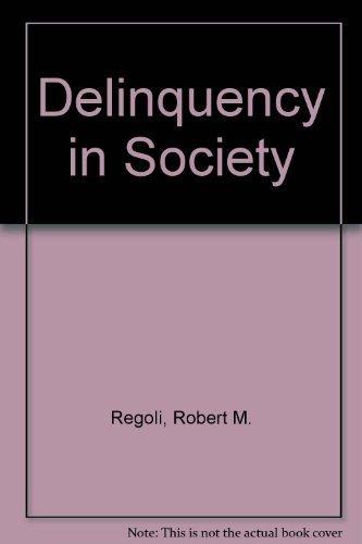 Book [Studyguide for Delinquency in Society by Hewitt, Regoli &, ISBN 9780072485967] (By: 5th Edition Regoli and Hewitt) [published: January, 2007] free