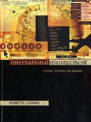 Book International Management :Â Culture Strategy and Behavior free