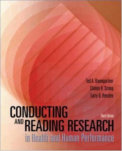Book Conducting and Reading Research in Health and Human Performance with PowerWeb: Health and Human Performance free