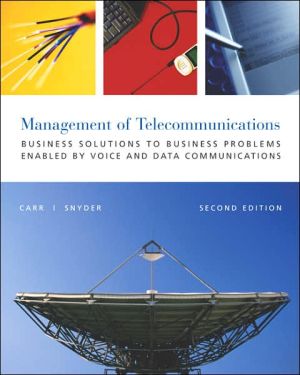 Book The Management of Telecommunications: Business Solutions to Business Problems free