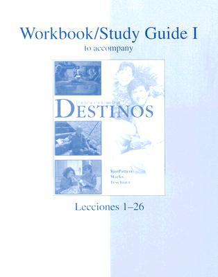 Book Workbook / Study Guide, Vol. 1: To Accompany Destinos, Lecciones 1-26, 2nd Edition free
