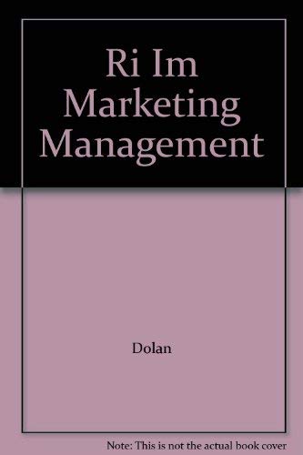 Book Instructor's Manual: Im Marketing Management free