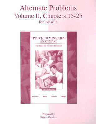 Book Financial & Managerial Accounting The Basis for Business Decisions free