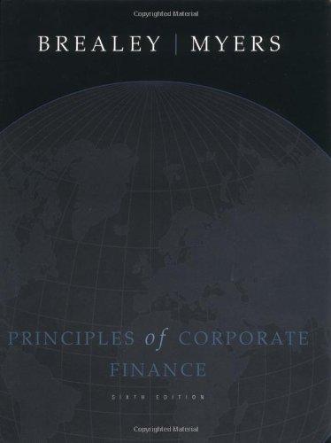 Book Principles of Corporate Finance: with S&P, Powerweb, Career ED Coupon, & Student CD-Rom (The Complete Package) free