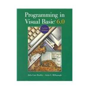 Book Programming in Visual Basic Version 6.0 Update Edition free