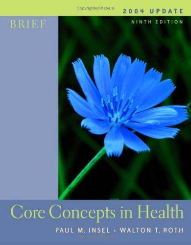 Book Core Concepts in Health: With Powerweb free