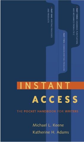 Book Instant Access: The Pocket Reference for Writers free