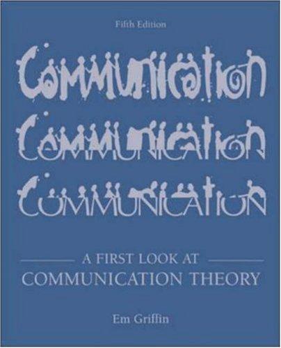Book A First Look at Communication Theory with Conversations with Communication Theorists CD-ROM 2.0 free