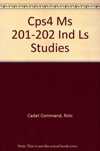 Book Cps4 Ms 201-202 Ind Ls Studies free