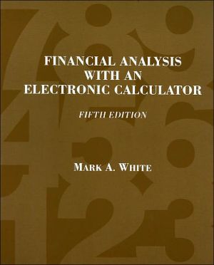Book Financial Analysis with an Electronic Calculator free