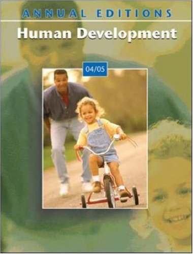 Book Annual Editions: Human Development 04/05 free